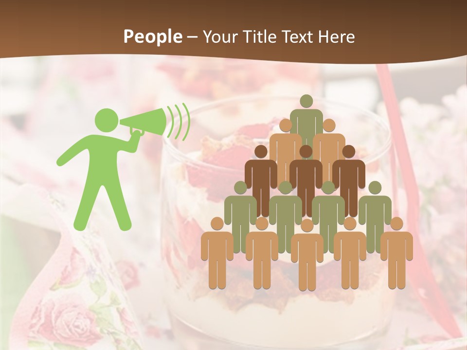 Summer Food Layered PowerPoint Template