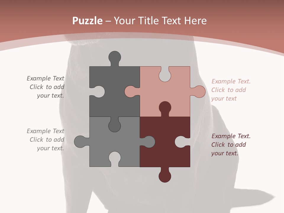 Pets Sitting Horizontal PowerPoint Template