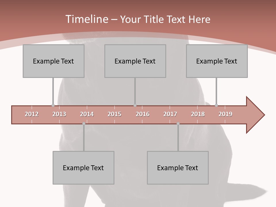 Pets Sitting Horizontal PowerPoint Template