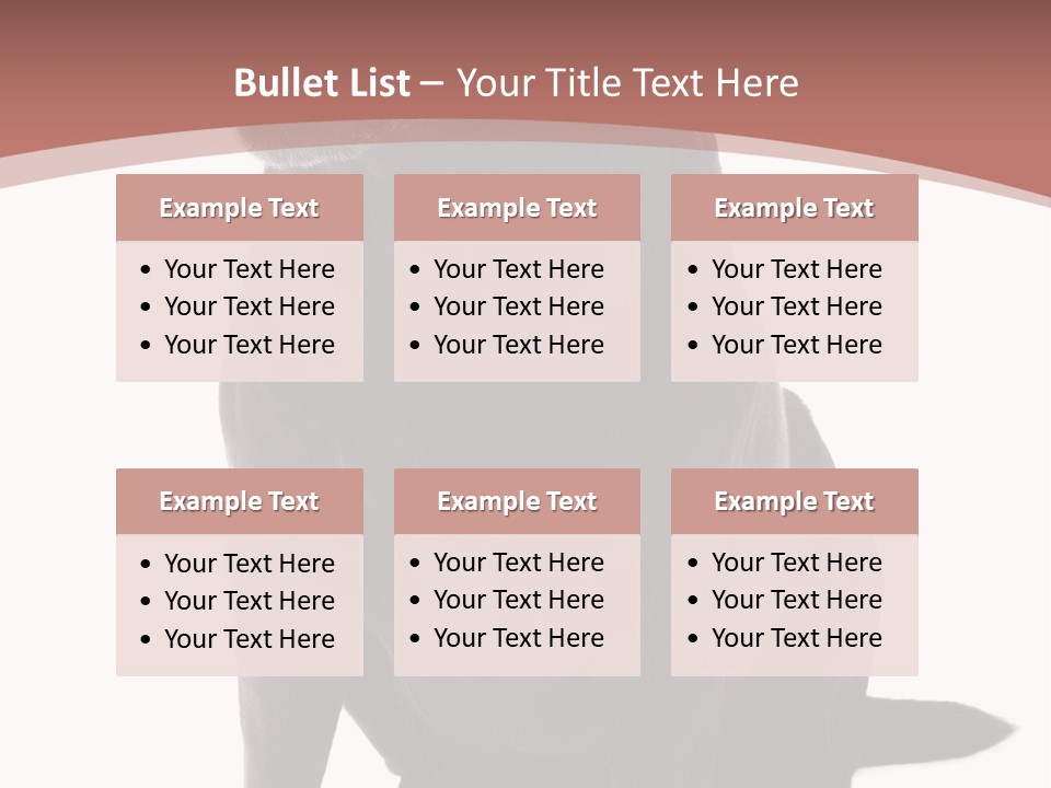 Pets Sitting Horizontal PowerPoint Template