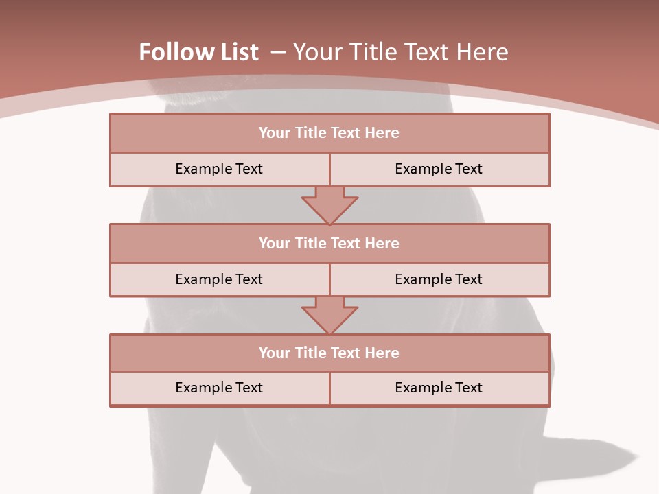 Pets Sitting Horizontal PowerPoint Template