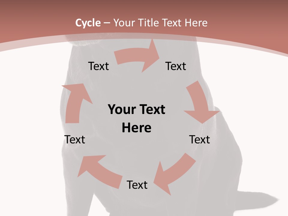 Pets Sitting Horizontal PowerPoint Template