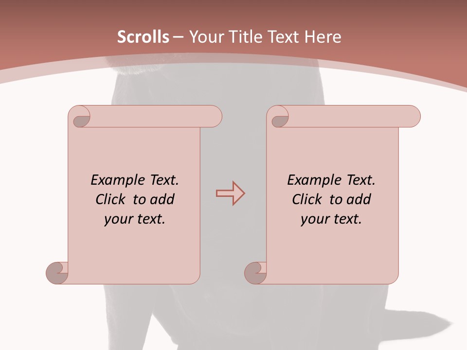Pets Sitting Horizontal PowerPoint Template