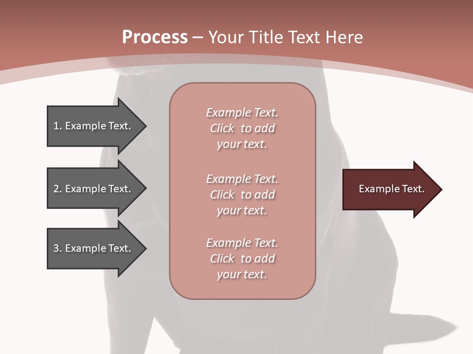 Pets Sitting Horizontal PowerPoint Template