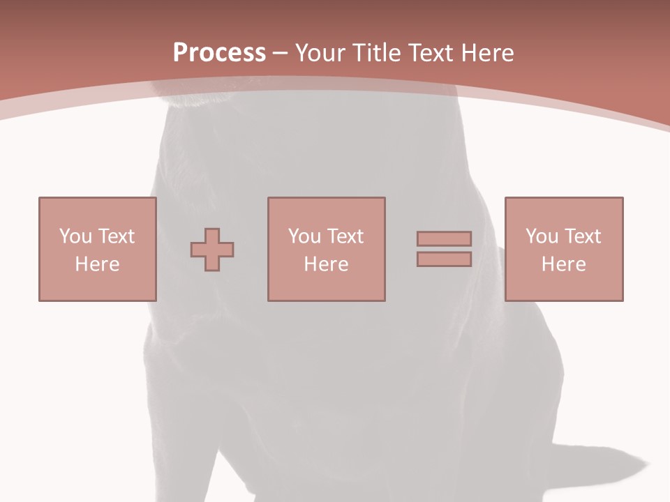 Pets Sitting Horizontal PowerPoint Template