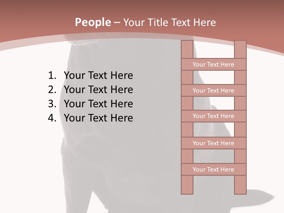 Pets Sitting Horizontal PowerPoint Template