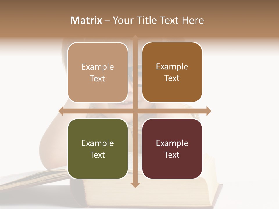 Beautiful Hair White PowerPoint Template