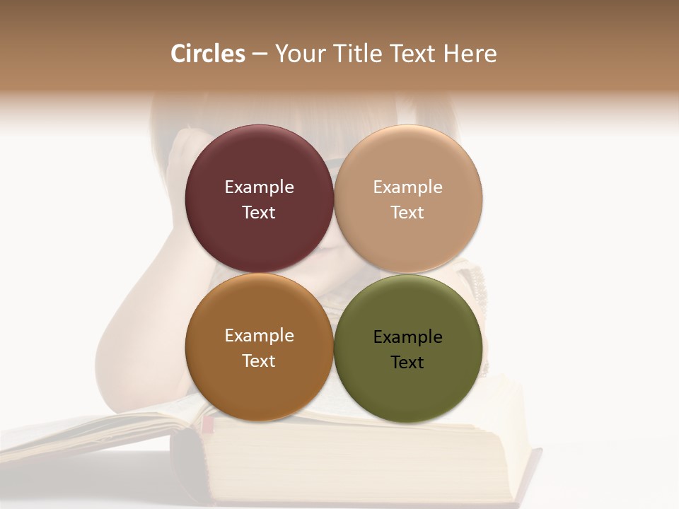 Beautiful Hair White PowerPoint Template