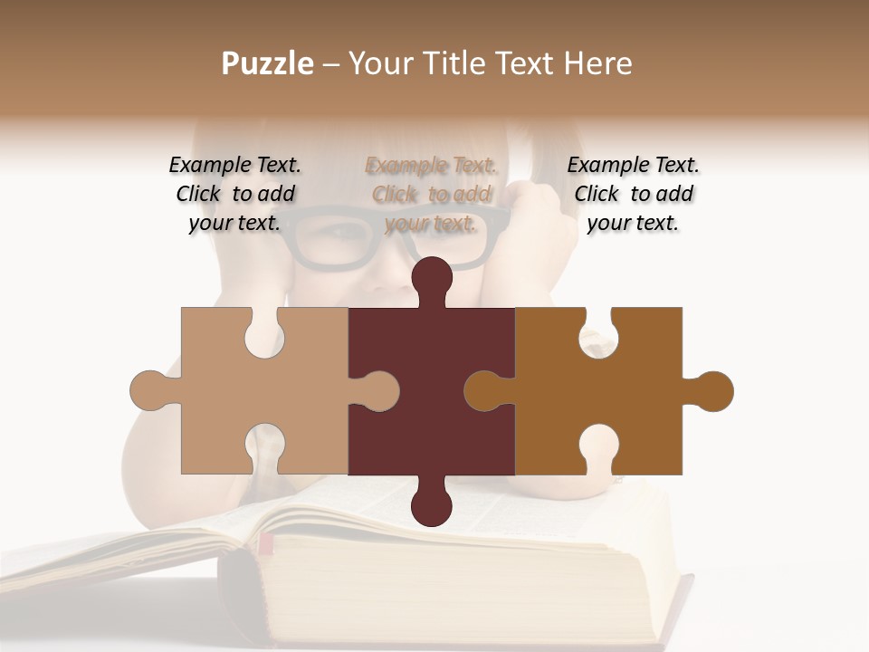 Beautiful Hair White PowerPoint Template