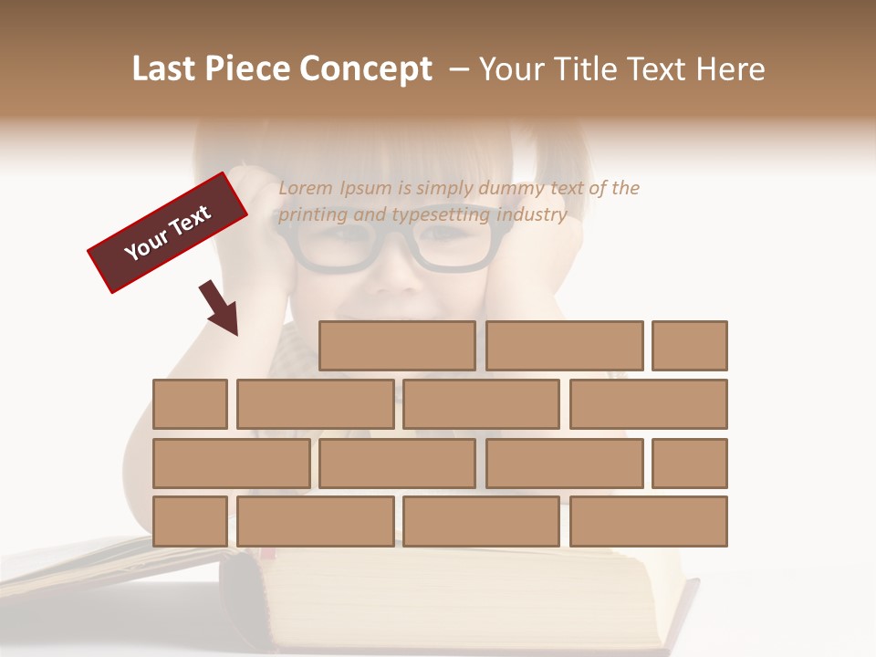 Beautiful Hair White PowerPoint Template