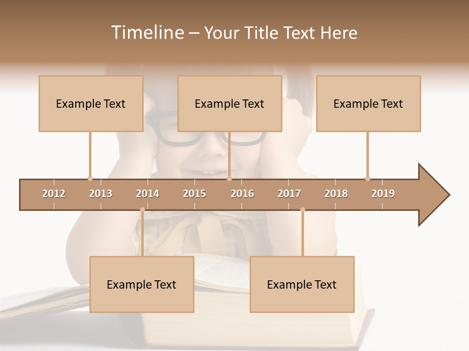 Beautiful Hair White PowerPoint Template