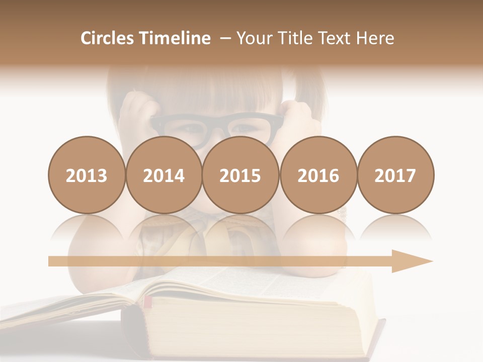 Beautiful Hair White PowerPoint Template