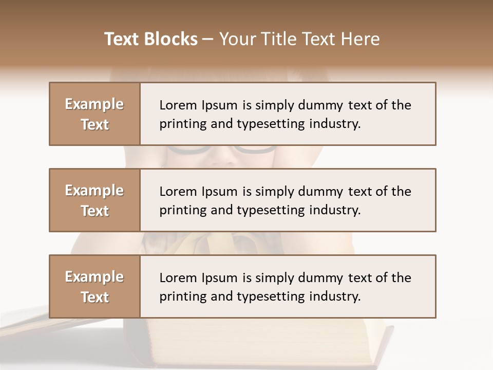 Beautiful Hair White PowerPoint Template