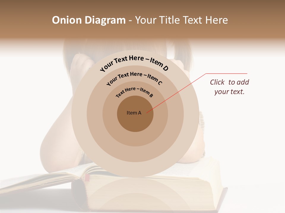 Beautiful Hair White PowerPoint Template