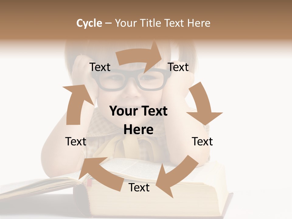 Beautiful Hair White PowerPoint Template