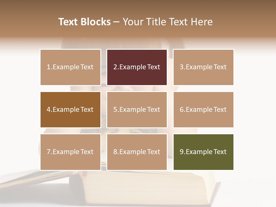 Beautiful Hair White PowerPoint Template