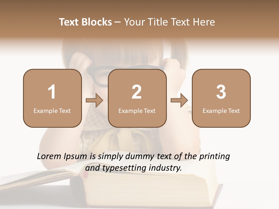 Beautiful Hair White PowerPoint Template