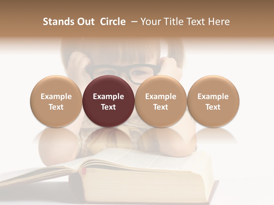 Beautiful Hair White PowerPoint Template