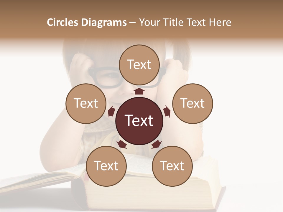 Beautiful Hair White PowerPoint Template