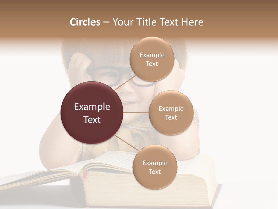 Beautiful Hair White PowerPoint Template