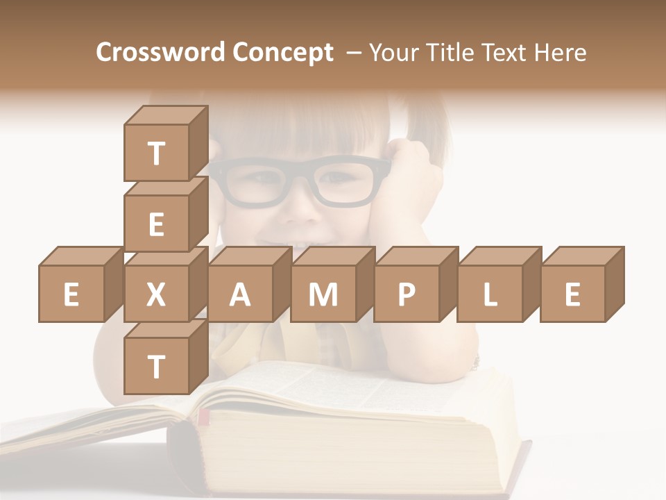 Beautiful Hair White PowerPoint Template