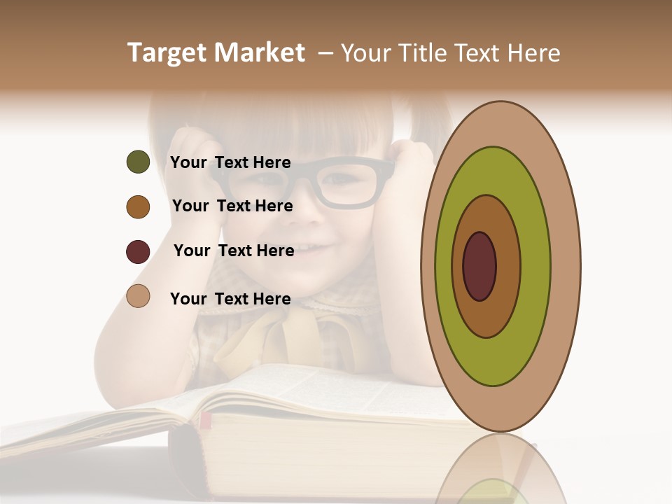 Beautiful Hair White PowerPoint Template