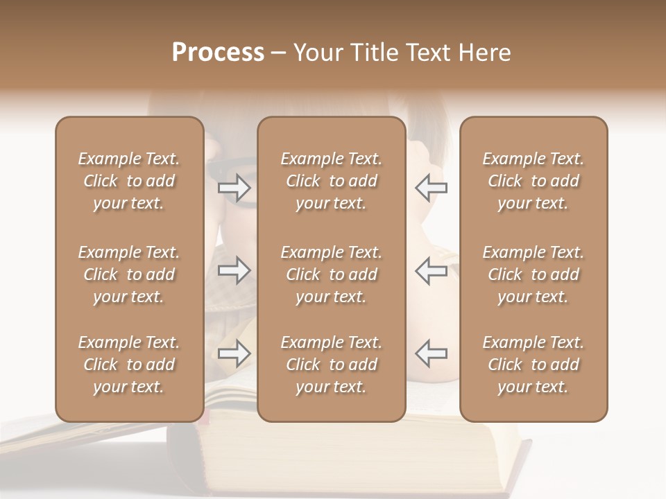 Beautiful Hair White PowerPoint Template