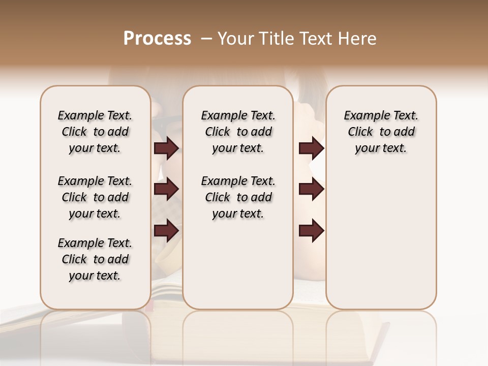 Beautiful Hair White PowerPoint Template