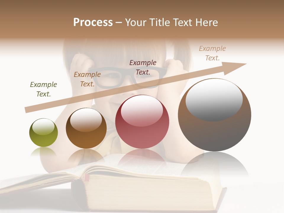 Beautiful Hair White PowerPoint Template