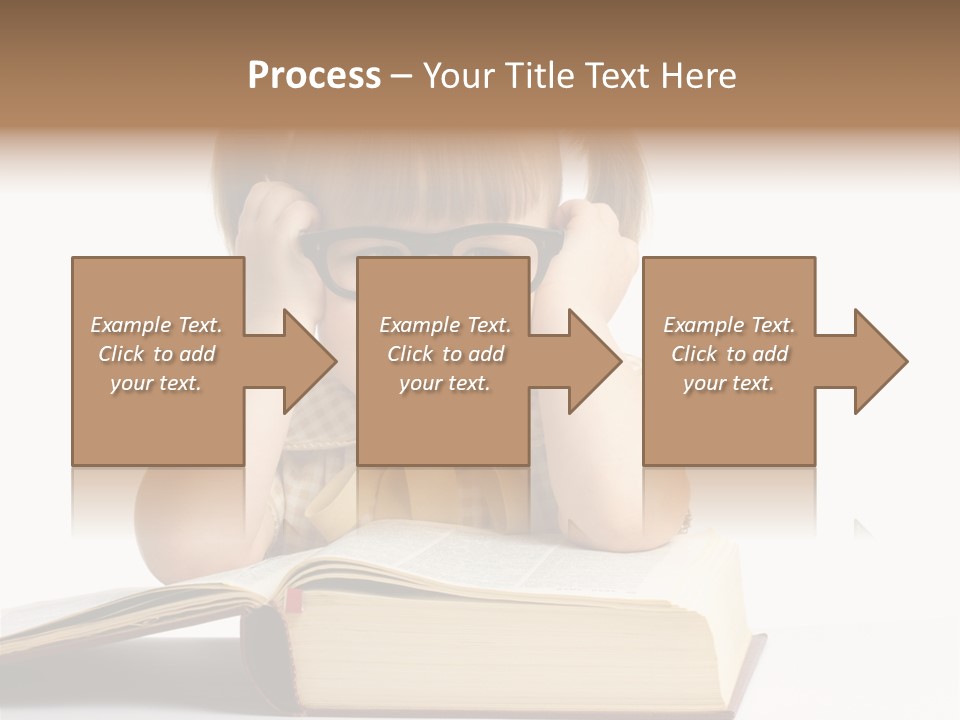 Beautiful Hair White PowerPoint Template