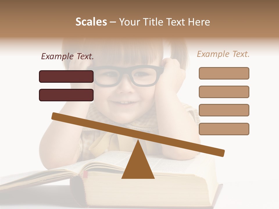 Beautiful Hair White PowerPoint Template