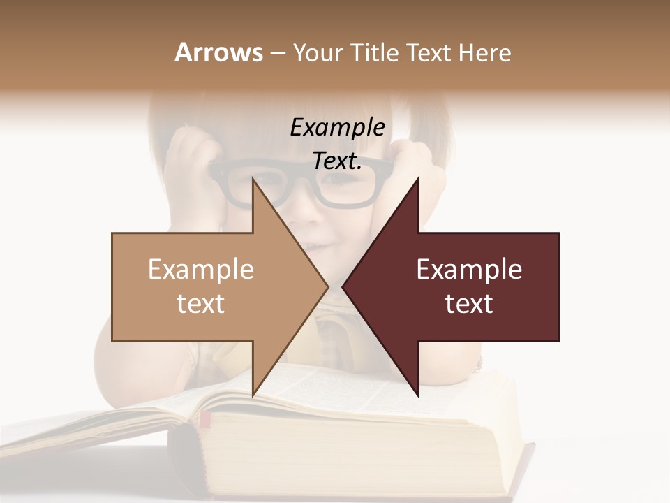 Beautiful Hair White PowerPoint Template