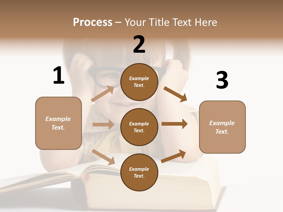 Beautiful Hair White PowerPoint Template