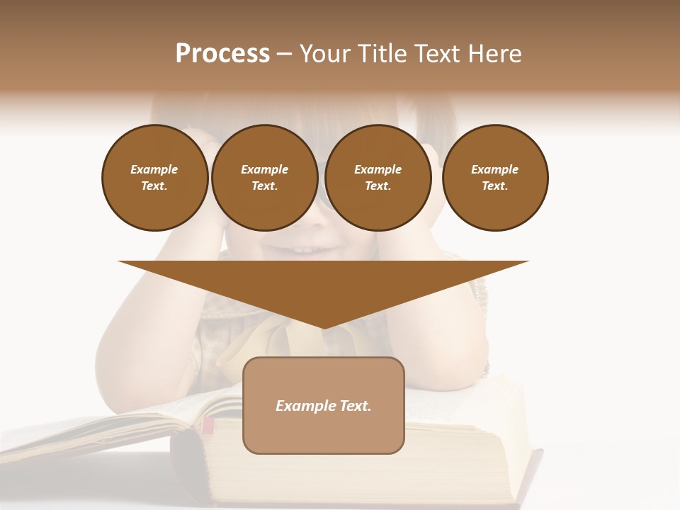 Beautiful Hair White PowerPoint Template