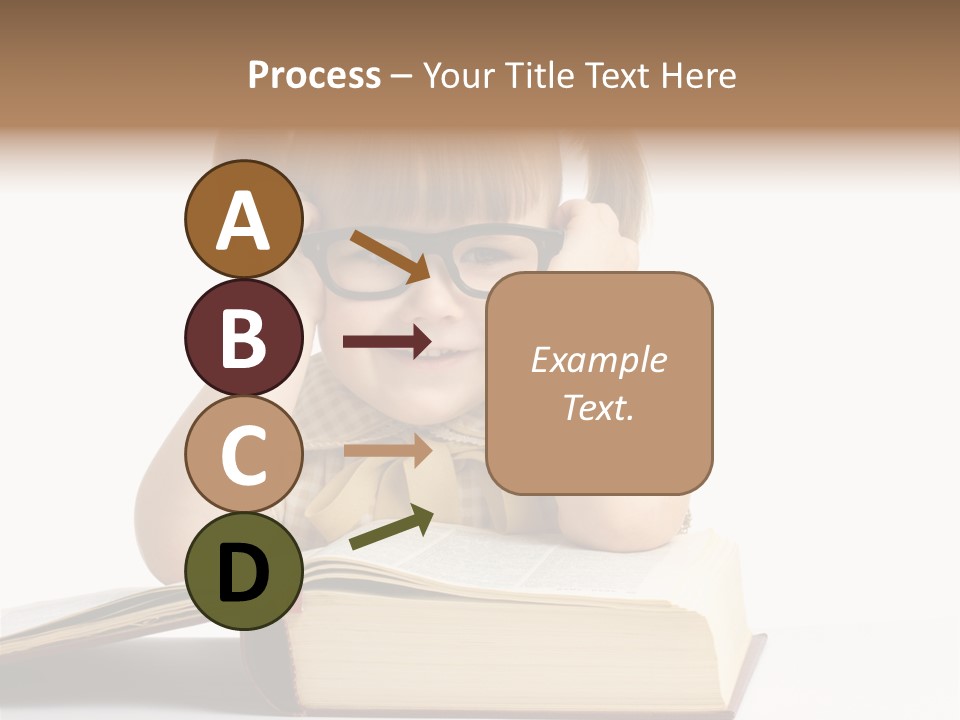 Beautiful Hair White PowerPoint Template