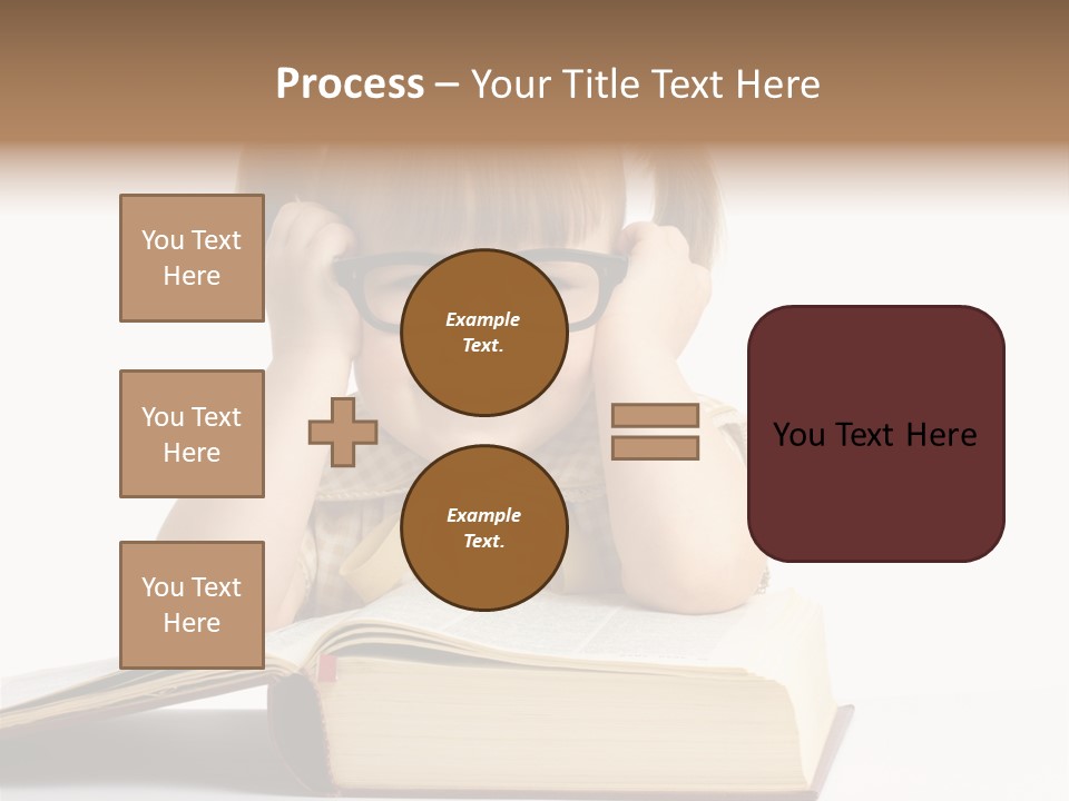 Beautiful Hair White PowerPoint Template