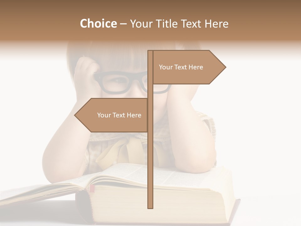 Beautiful Hair White PowerPoint Template