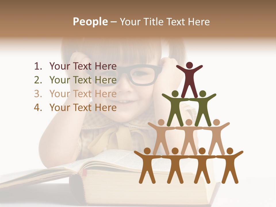 Beautiful Hair White PowerPoint Template