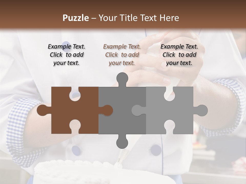 White Food Job PowerPoint Template