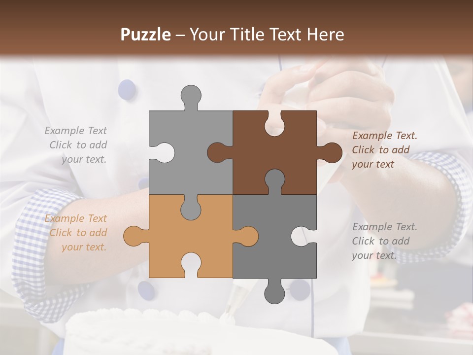 White Food Job PowerPoint Template