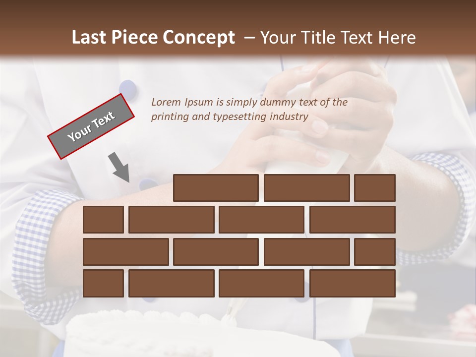 White Food Job PowerPoint Template