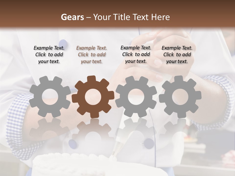 White Food Job PowerPoint Template