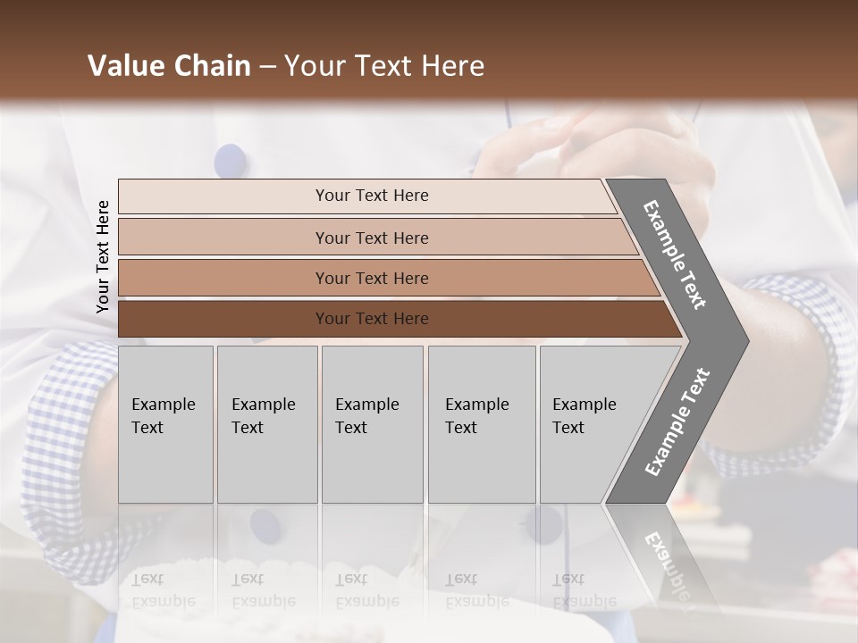 White Food Job PowerPoint Template