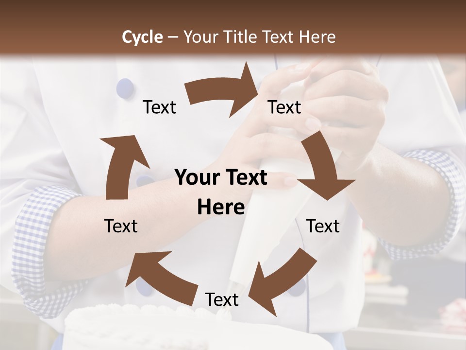 White Food Job PowerPoint Template