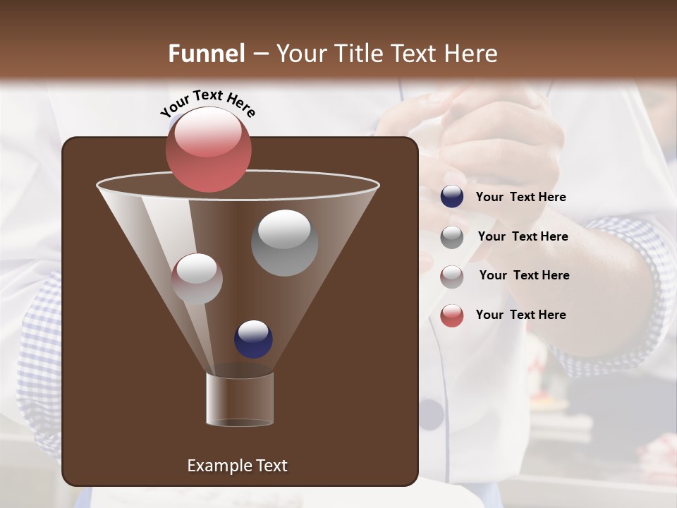 White Food Job PowerPoint Template