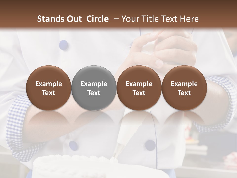 White Food Job PowerPoint Template