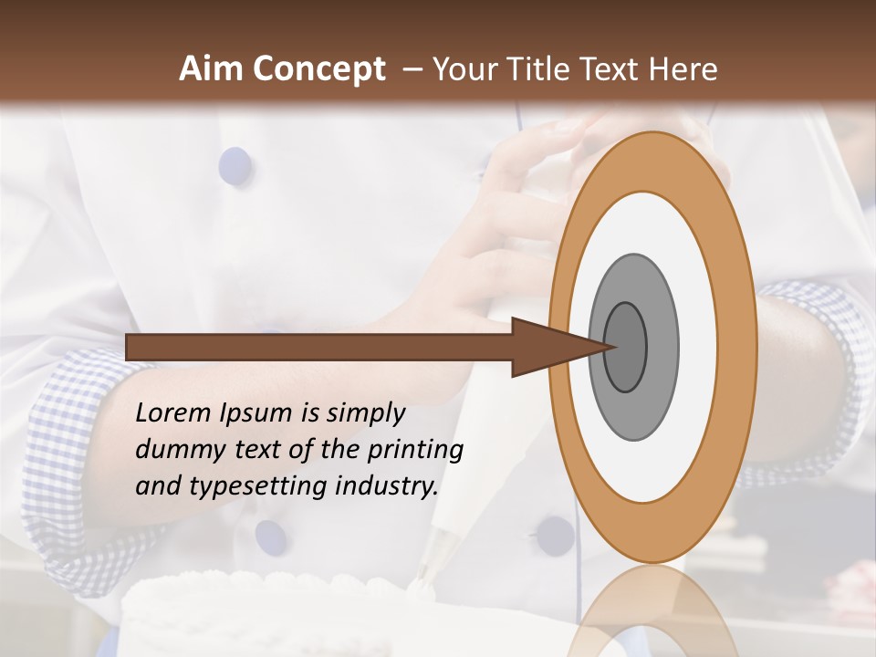 White Food Job PowerPoint Template