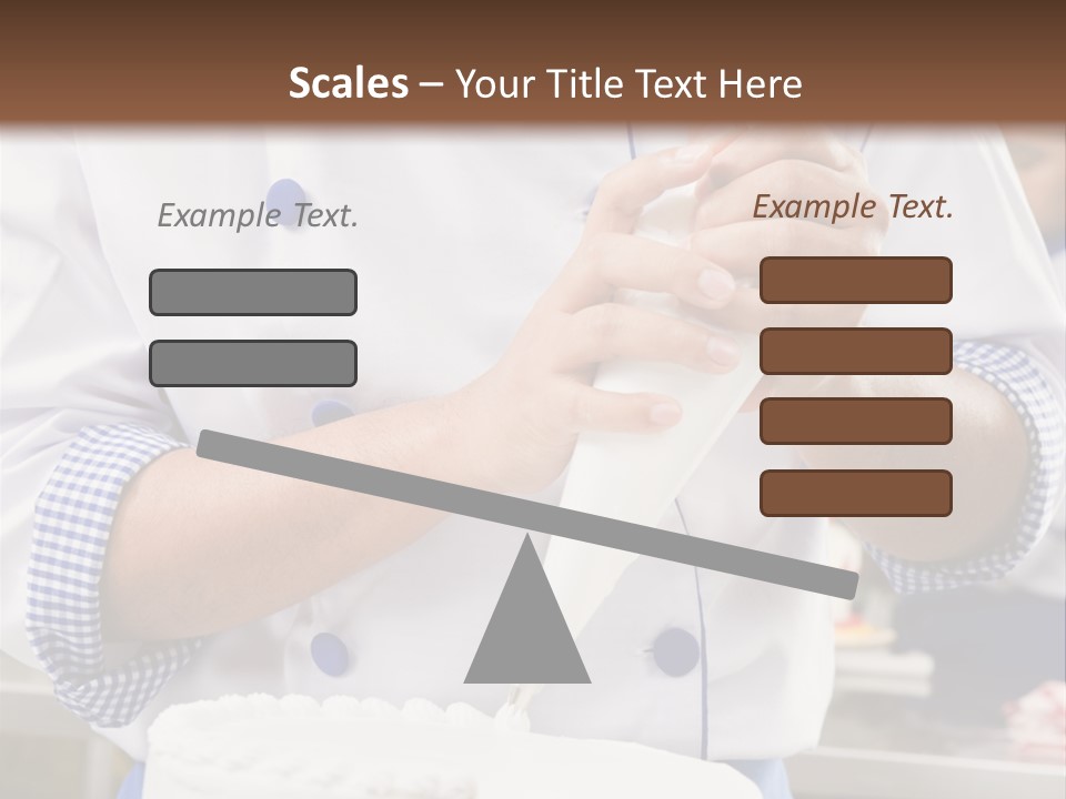 White Food Job PowerPoint Template