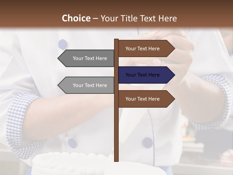 White Food Job PowerPoint Template