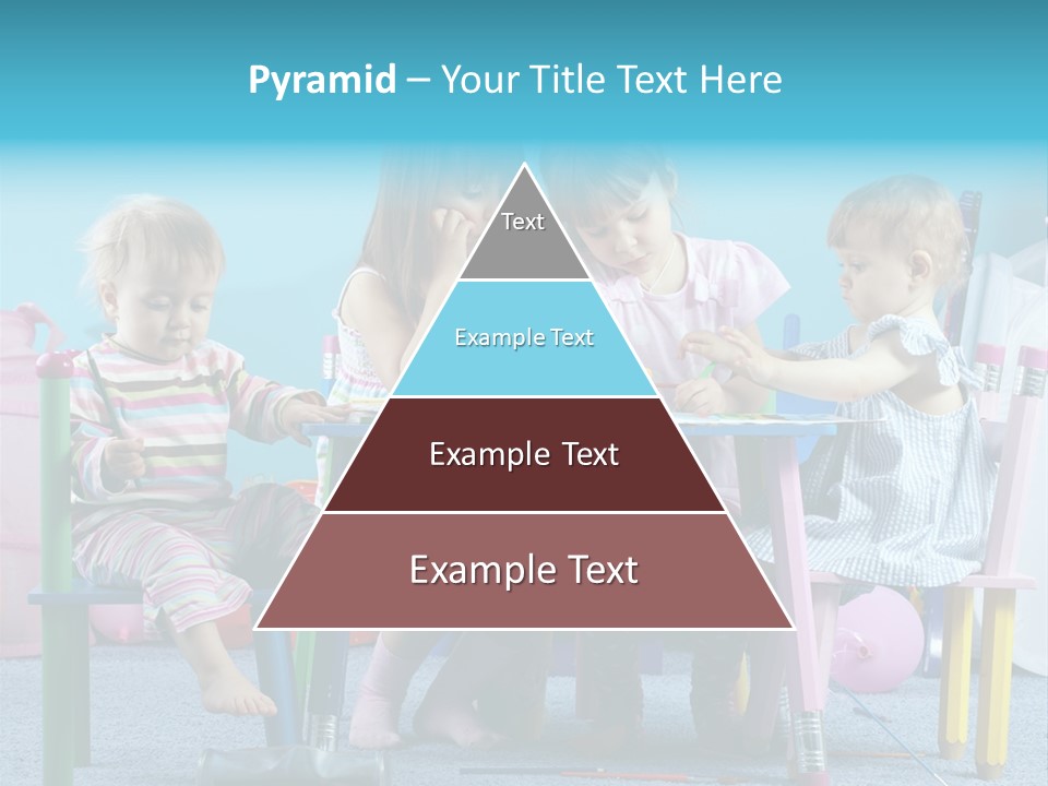 Human Preschooler Children PowerPoint Template